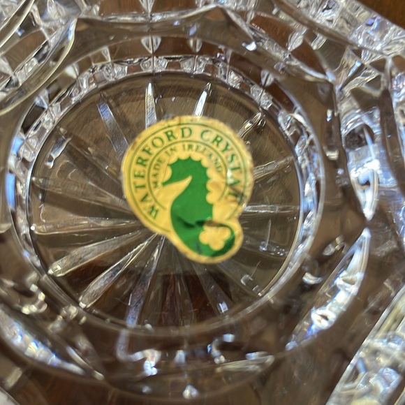 Waterford Crystal Octagonal Roman Numeral Desk Clock - Picture 10 of 13